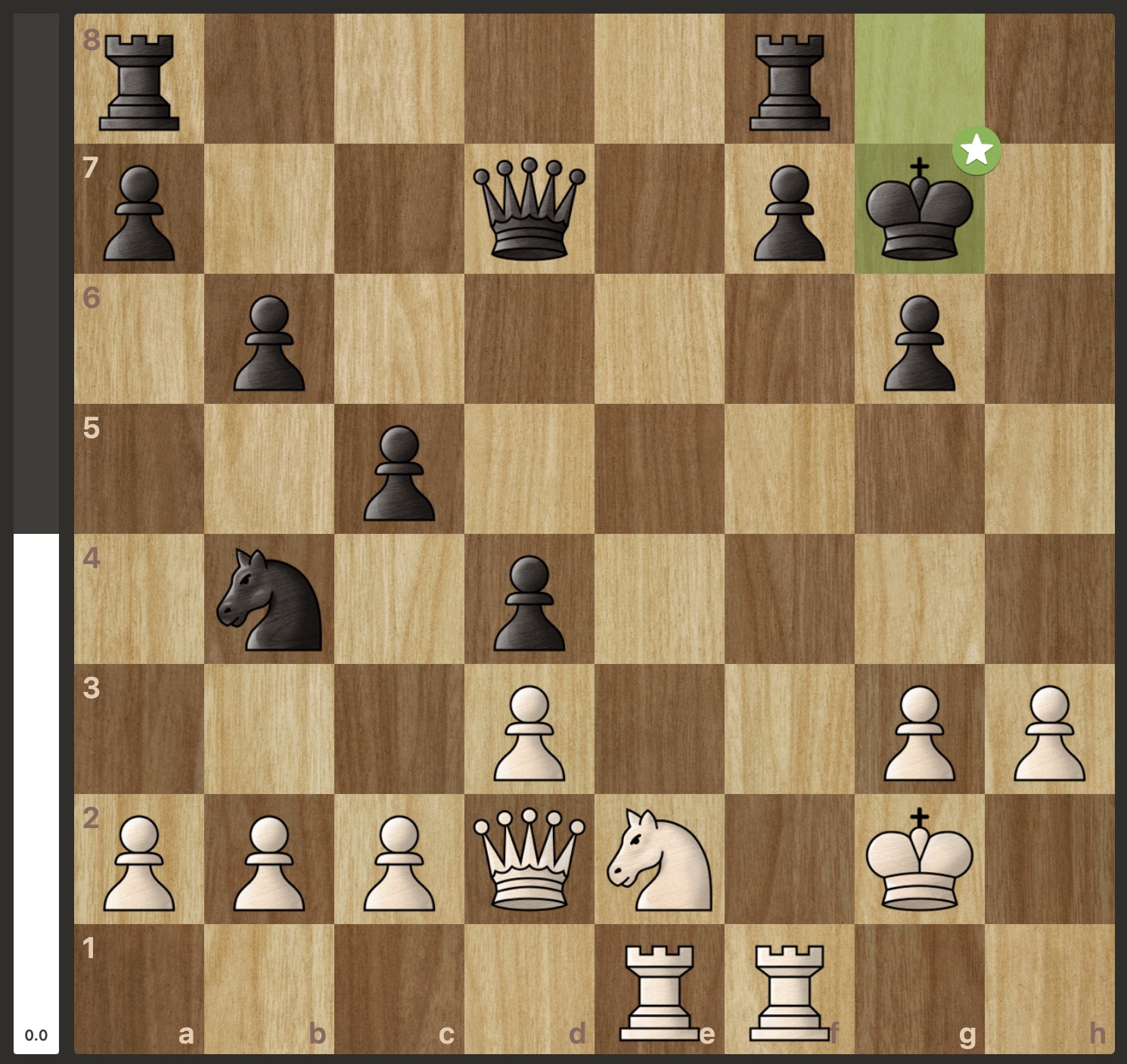 Is There a Difference Between These Bishop Captures? (Online Rapid - 1850)